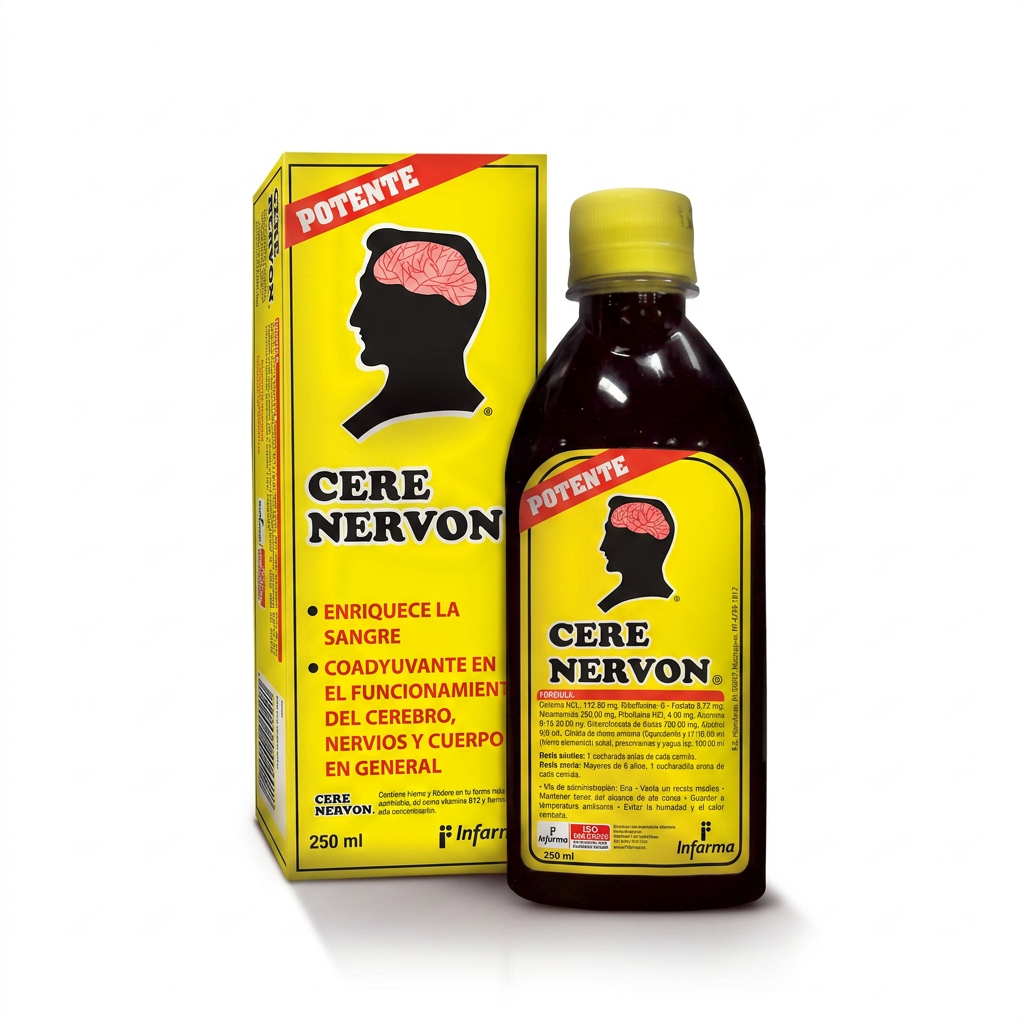Cere Nervon Jarabe Potente