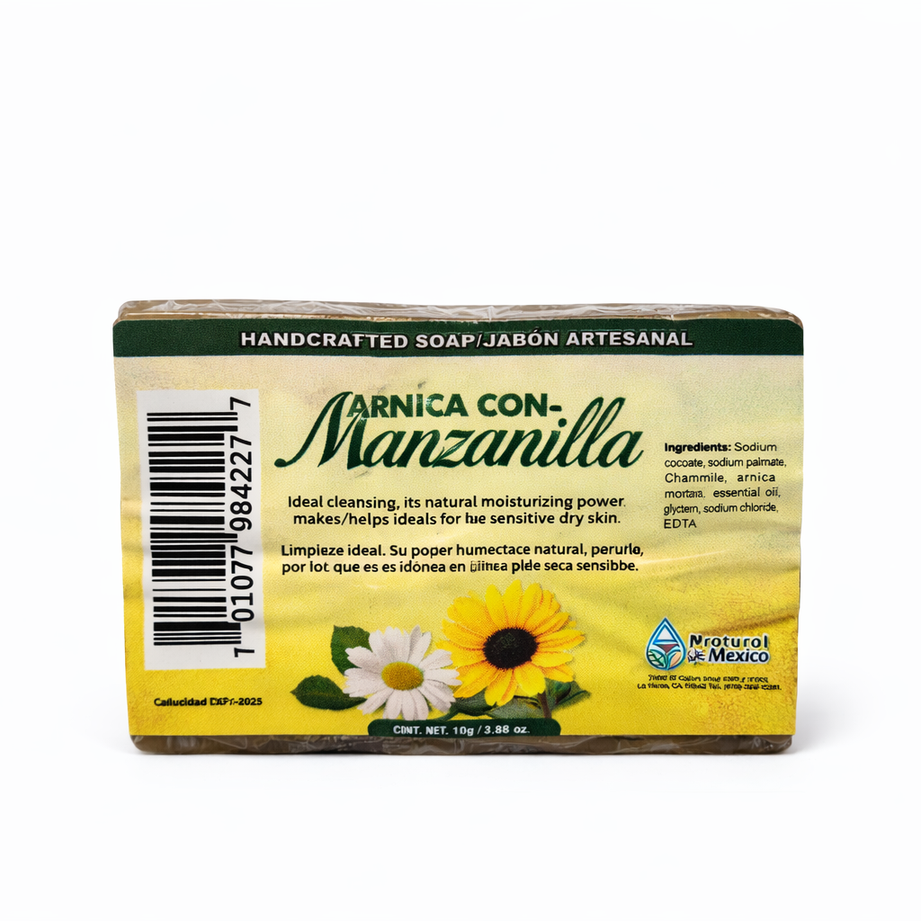 Jabón de Arnica con Manzanilla