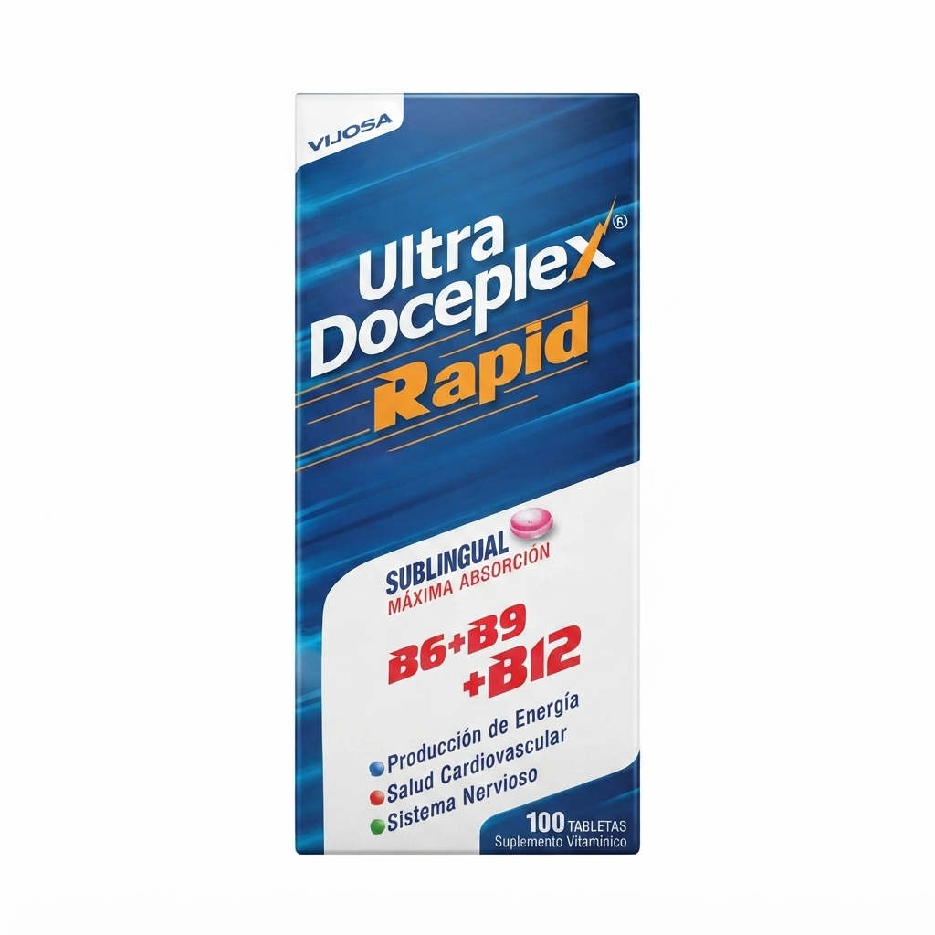 Ultra Doceplex - Rapid - 100 Tabletas
