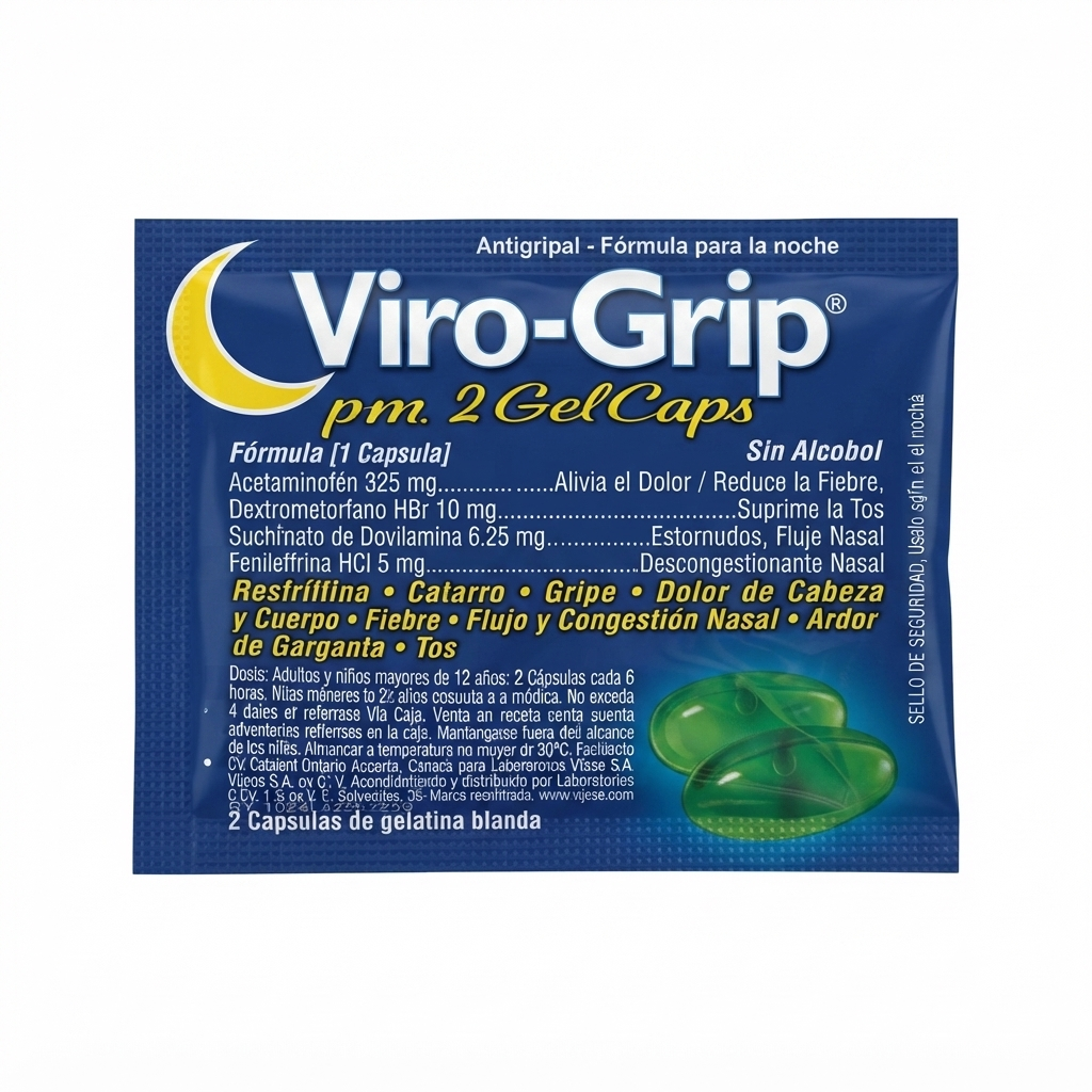 Viro-Grip PM - Sobre con 2 GelCaps