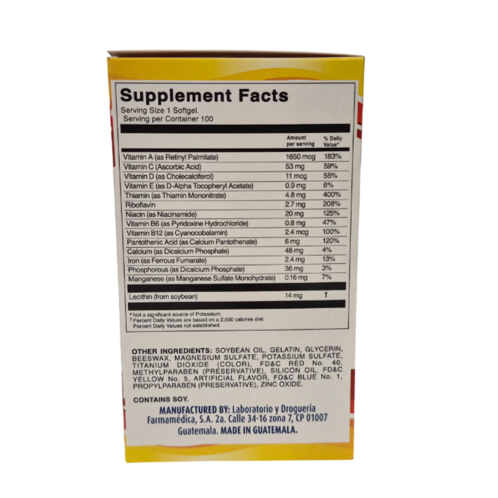 Vital Fuerte EF - 30 Softgels