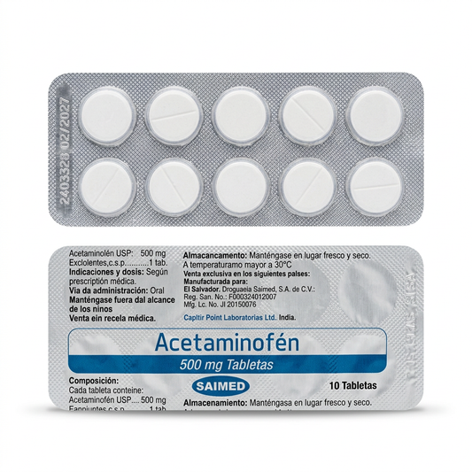 Acetaminofen 500mg
