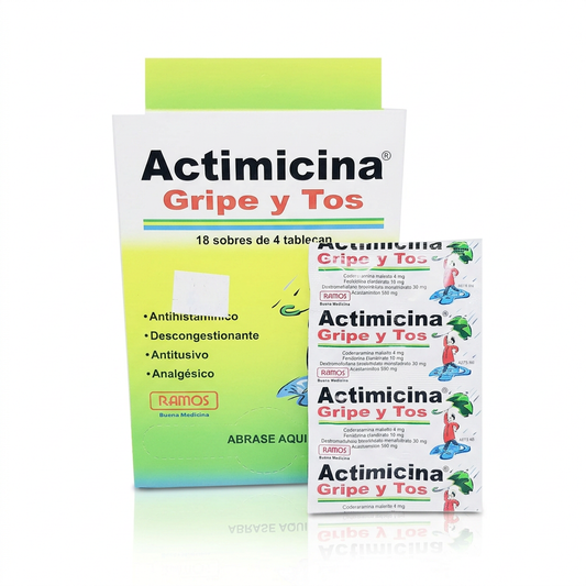 Actimicina Gripe y Tos