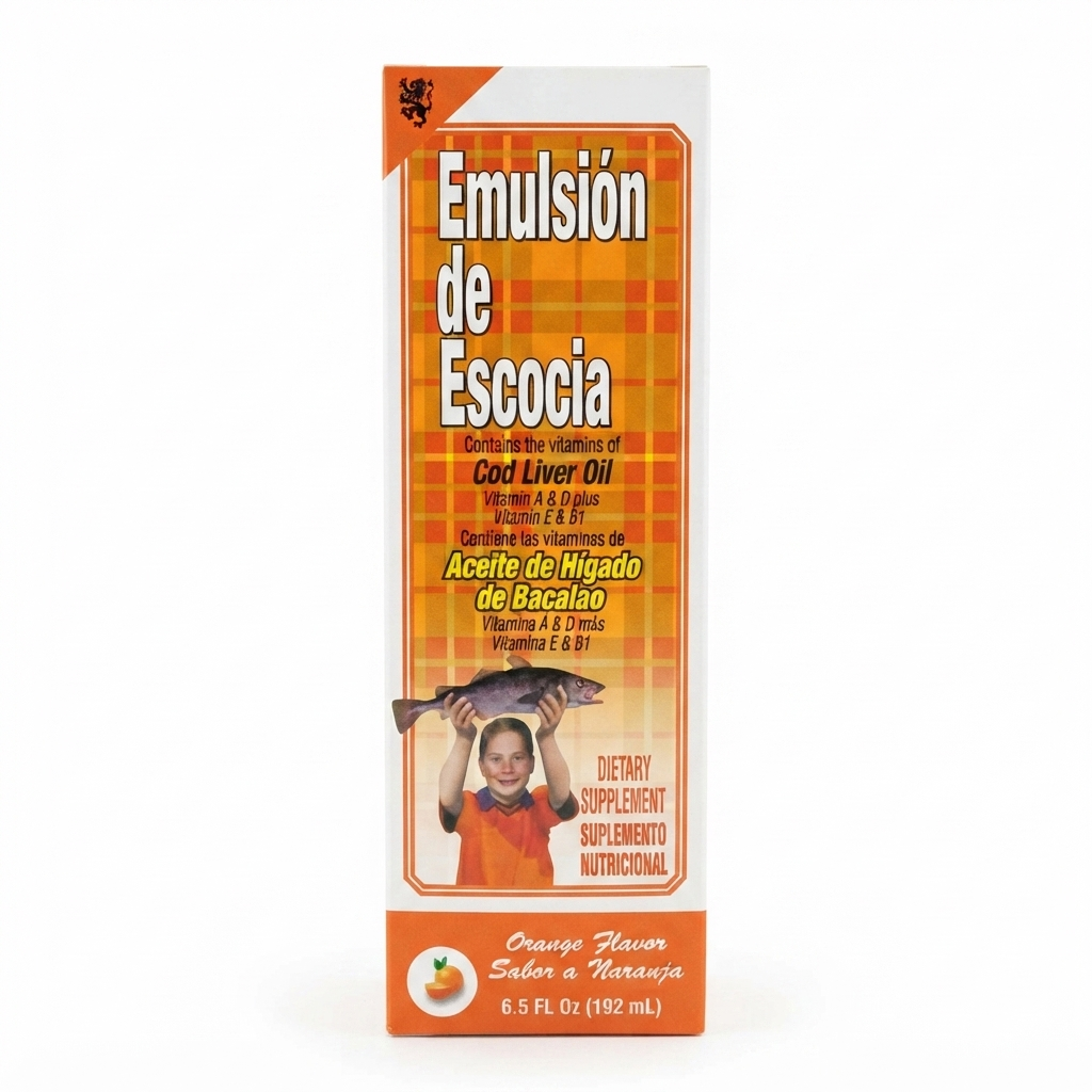 Emulsion de Escocia - Naranja