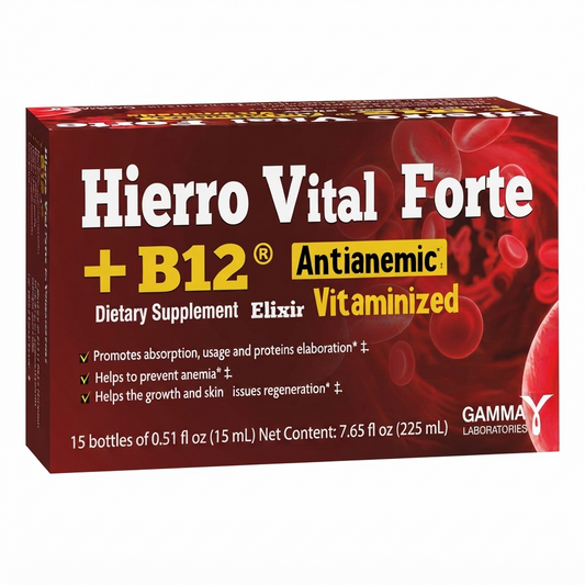 Hierro Vital Forte - 15 Frascos Bebibles