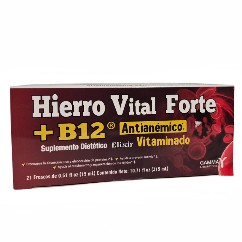 Hierro Vital Forte - 21 Frascos Bebibles