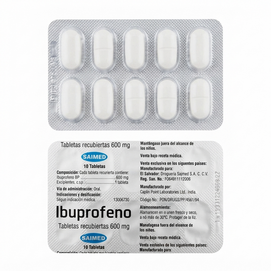 Ibuprofeno 600 mg