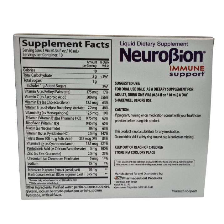 NeuroBion Immune - 10 Bebibles
