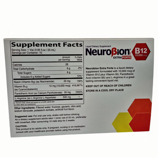 NeuroBion Extra Forte B12 - 10 Bebibles