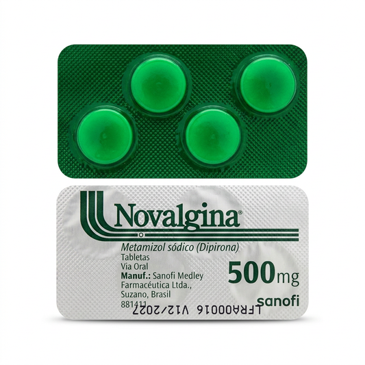 Novalgina 500mg - 4 Tabletas