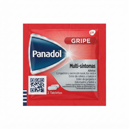 Panadol - Gripe - 2 Tabletas