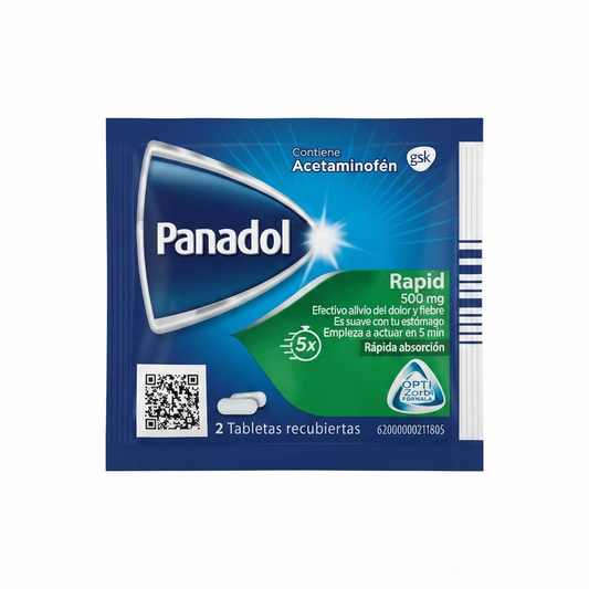 Panadol - Rapid - 2 Tabletas
