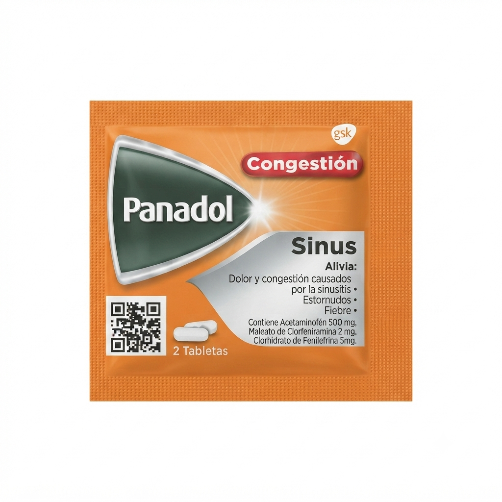 Panadol - Congestion - 2 Tabletas
