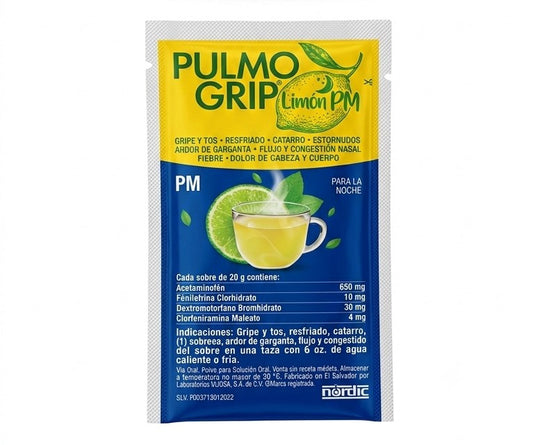 Pulmo Grip Limon PM - 1 Sobre