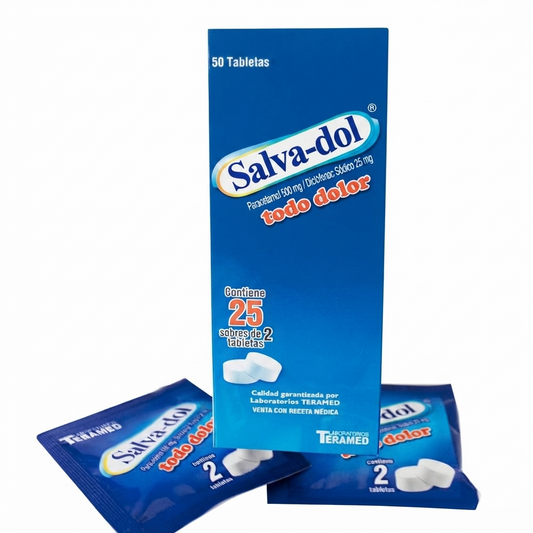 Salva-dol - Sobre con 2 Tabletas