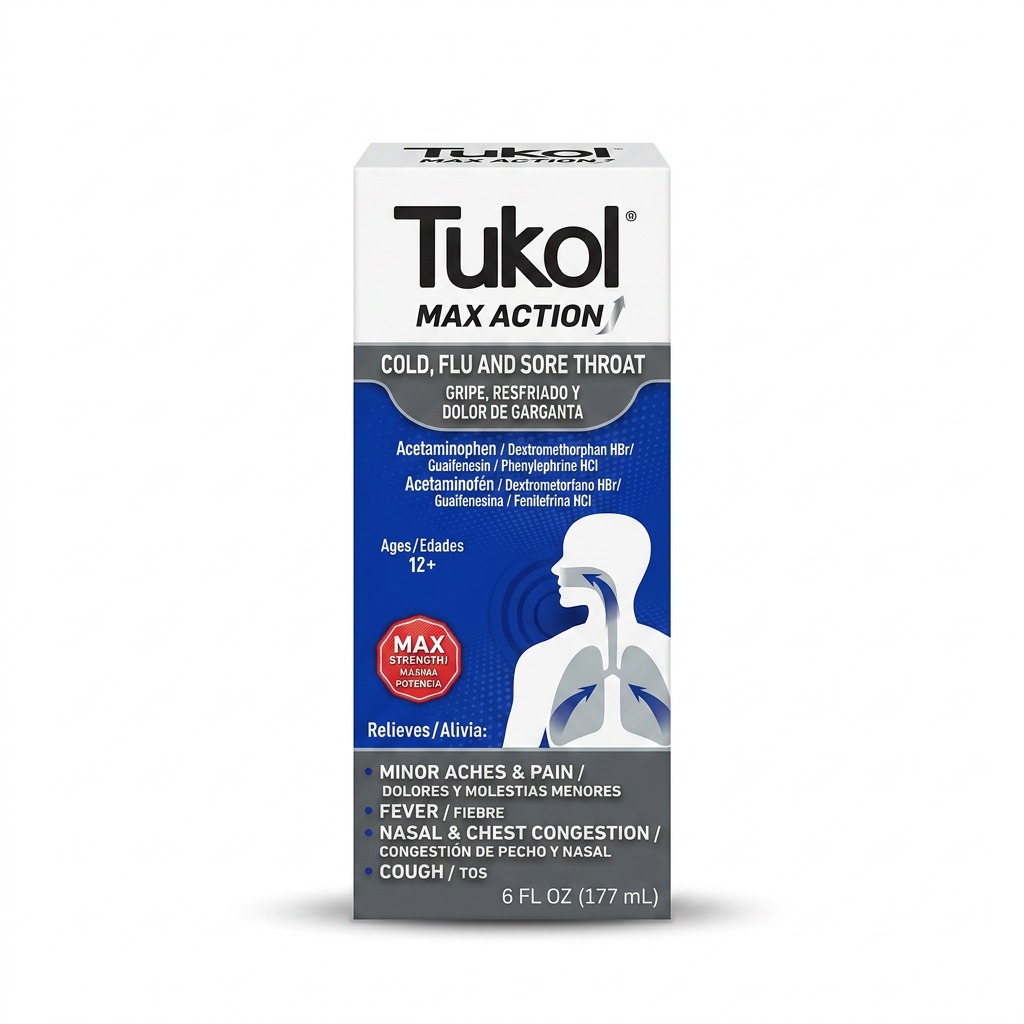 Tukol Max Action - Jarabe