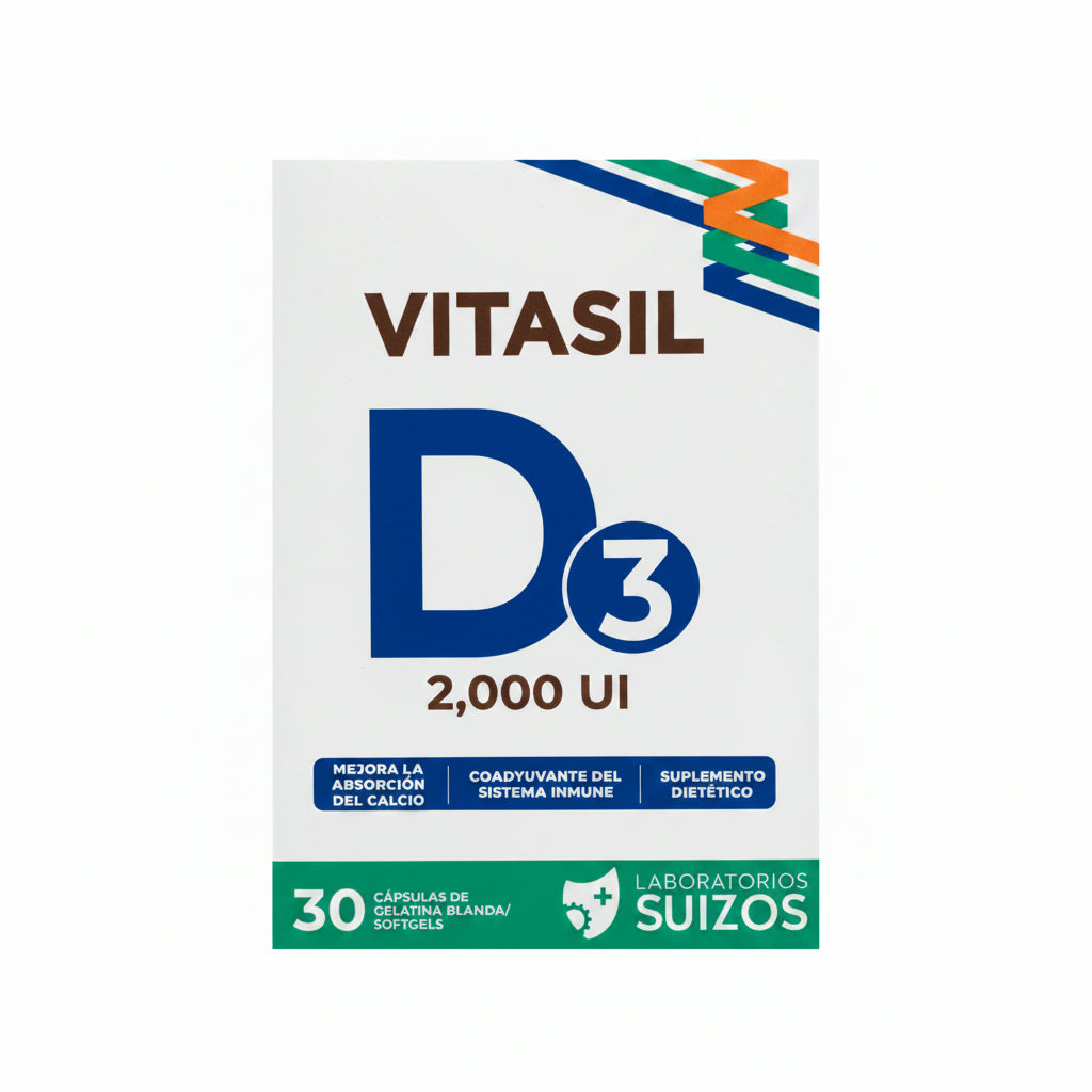 Vitasil D3 - 2,000 UI - 30 Softgels